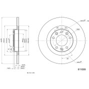 Metzger | Bremsscheibe | 6110890