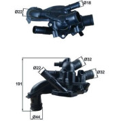 Mahle | Thermostat, Kühlmittel | TM 46 105