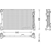 Denso | Kühler, Motorkühlung | DRM17048