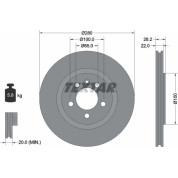 Textar | Bremsscheibe | 92057100