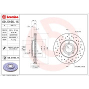 Brembo | Bremsscheibe | 09.5166.1X