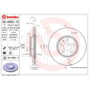 Brembo | Bremsscheibe | 09.A820.11