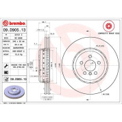 Brembo | Bremsscheibe | 09.D905.13