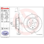 Brembo | Bremsscheibe | 09.B522.11