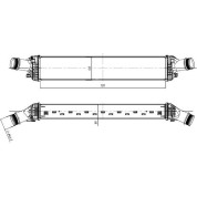 NRF | Ladeluftkühler | 309048