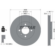 Textar | Bremsscheibe | 92287003