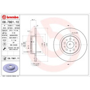 Brembo | Bremsscheibe | 08.7861.11