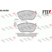 FTE | Bremsbelagsatz, Scheibenbremse | 9010433