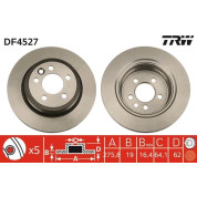 TRW | Bremsscheibe | DF4527