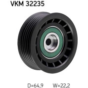 SKF | Umlenk-/Führungsrolle, Keilrippenriemen | VKM 32235