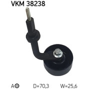 SKF | Spannrolle, Keilrippenriemen | VKM 38238