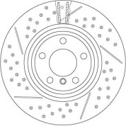 TRW | Bremsscheibe | DF6606S