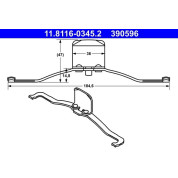 ATE | Feder, Bremssattel | 11.8116-0345.2