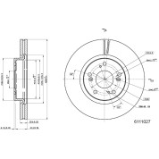 Metzger | Bremsscheibe | 6111027