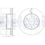 Delphi | Bremsscheibe | BG4100