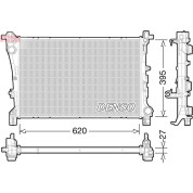 Denso | Kühler, Motorkühlung | DRM09167