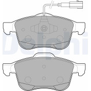 Delphi | Bremsbelagsatz, Scheibenbremse | LP2241