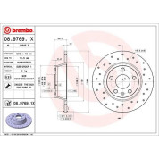 Brembo | Bremsscheibe | 08.9769.1X