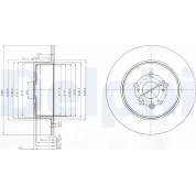 Delphi | Bremsscheibe | BG3777