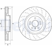 Delphi | Bremsscheibe | BG9149C