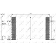 NRF | Kondensator, Klimaanlage | ohne Entfeuchter | 35298