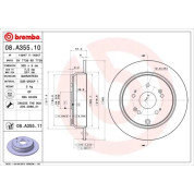 Brembo | Bremsscheibe | 08.A355.11