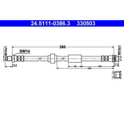 ATE | Bremsschlauch | 24.5111-0386.3