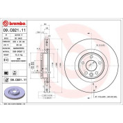 Brembo | Bremsscheibe | 09.C821.11