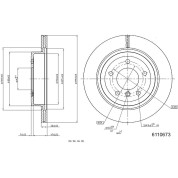 Metzger | Bremsscheibe | 6110673