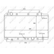 NRF | Kühler, Motorkühlung | 58383