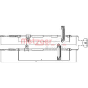 Metzger | Seilzug, Feststellbremse | 10.5362