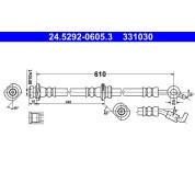 ATE | Bremsschlauch | 24.5292-0605.3