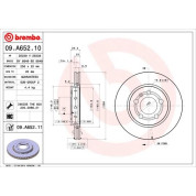 Brembo | Bremsscheibe | 09.A652.11