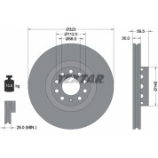 Textar | Bremsscheibe | 92122103