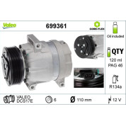 Valeo | Kompressor, Klimaanlage | 699361