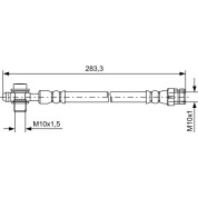 BOSCH | Bremsschlauch | 1 987 481 736