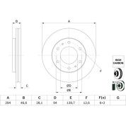 BOSCH | Bremsscheibe | 0 986 479 E93