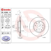 Brembo | Bremsscheibe | 09.A296.11