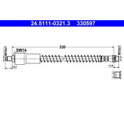 ATE | Bremsschlauch | 24.5111-0321.3