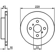 BOSCH | Bremsscheibe | 0 986 478 491