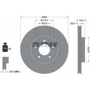 Textar | Bremsscheibe | 92221103