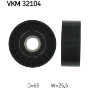 SKF | Umlenk-/Führungsrolle, Keilrippenriemen | VKM 32104