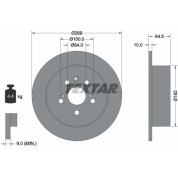 Textar | Bremsscheibe | 92070800