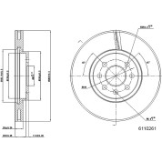 Metzger | Bremsscheibe | 6110261