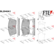 FTE | Bremsbelagsatz, Scheibenbremse | 9011184