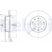 Delphi | Bremsscheibe | BG3426