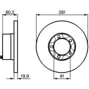 BOSCH | Bremsscheibe | 0 986 478 138