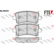 FTE | Bremsbelagsatz, Scheibenbremse | 9010853