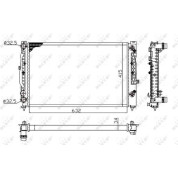 NRF | Kühler, Motorkühlung | 529504A