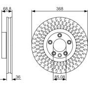 BOSCH | Bremsscheibe | 0 986 479 A33